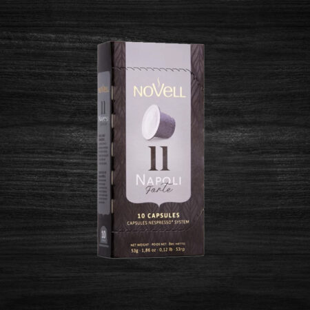 Novell Coffee Capsules Nespresso Compatible Napoli Forte 10 units